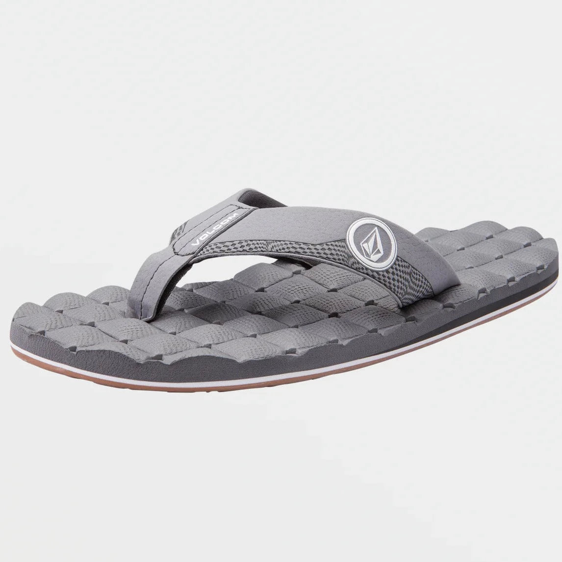 Volcom Men's Recliner Sandals - Grey