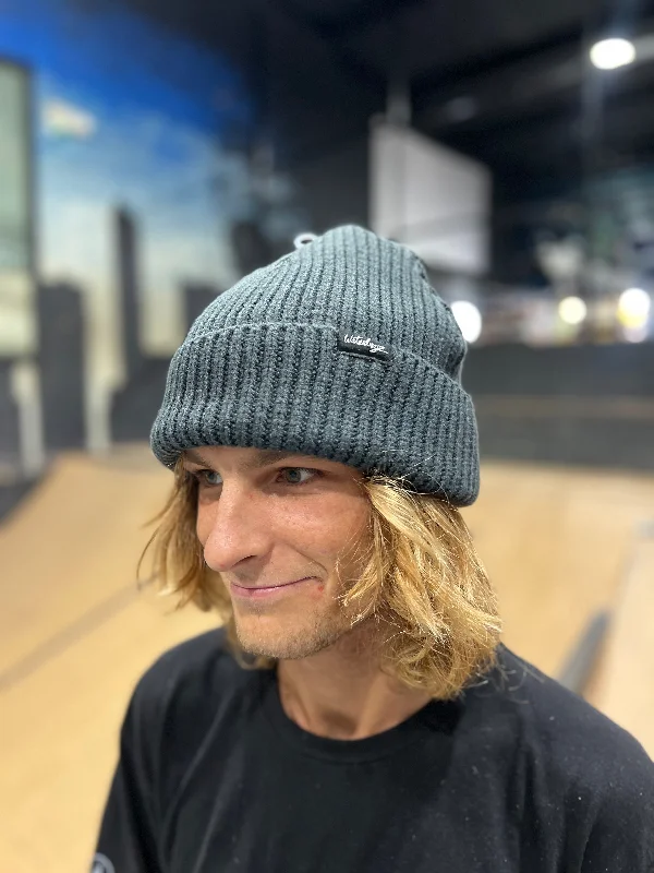 surfboards for expert wave riding-WBZ Watch Cap Beanie Graphite