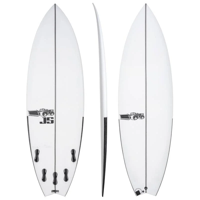 surfboards with maximum hold-JS BLAK BOX 3 SWALLOW TAIL P.U 5'10" FCS II 31.3L