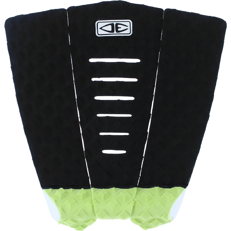 O&E Ocean & Earth Simple Jack 3pc Tail Pad Black/Lime