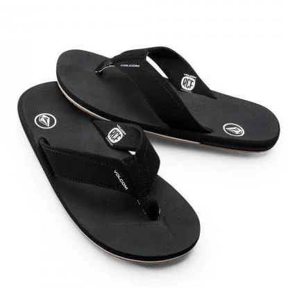 Volcom Men's Victor Sandal - Black