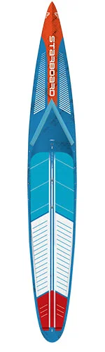 surfboards with high-speed potential-2025 STARBOARD 14'0" x 24.5" ALL STAR BLUE CARBON SUP BOARD