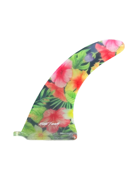 10" 1970 Single Fin Floral