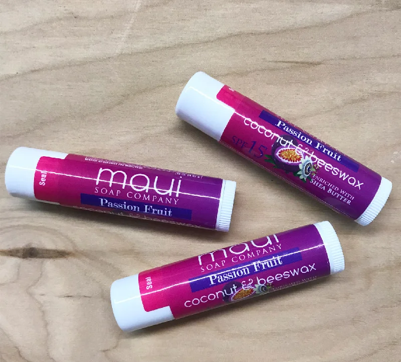 surfboard fins with extra stability-Sale Maui soap lip balm: passion