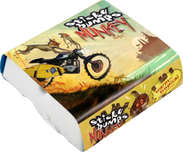 SB Sticky Bumps Munkey Wax Warm/Trop Single Bar