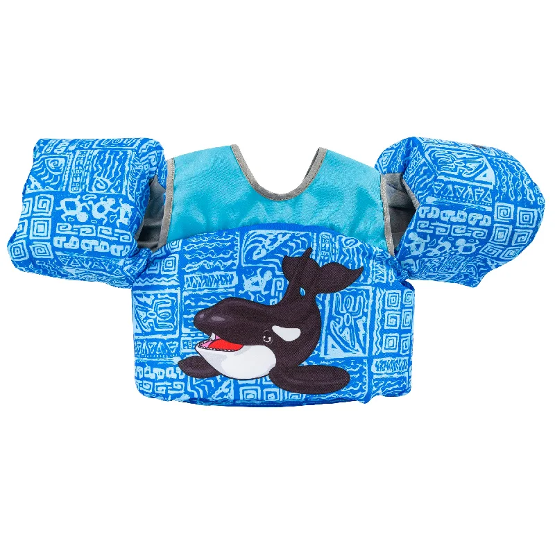 quick-drying surf clothing-Paddle Pals Child's Swim Vest  - Orca