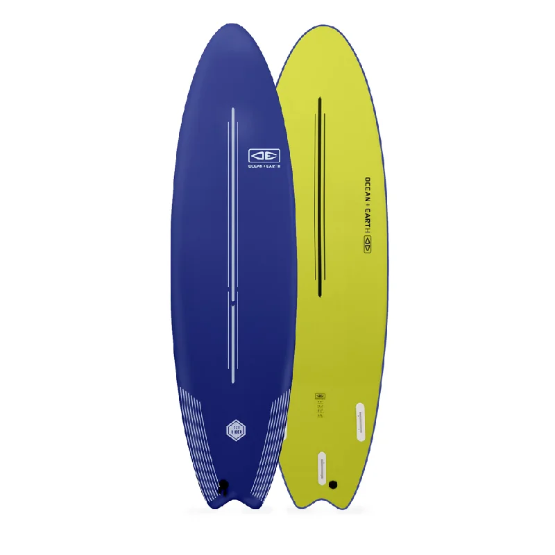 surfboards with great grip-O&E EZI RIDER SOFTBOARD 7'0 60L