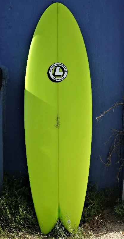 surfboards for aggressive bottom turns-Linden Newbreak Fish 5'10"