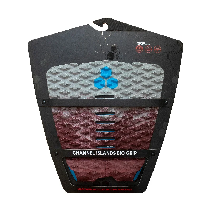 Channel Islands Fader Arch Traction Pad - Merlot Ocean