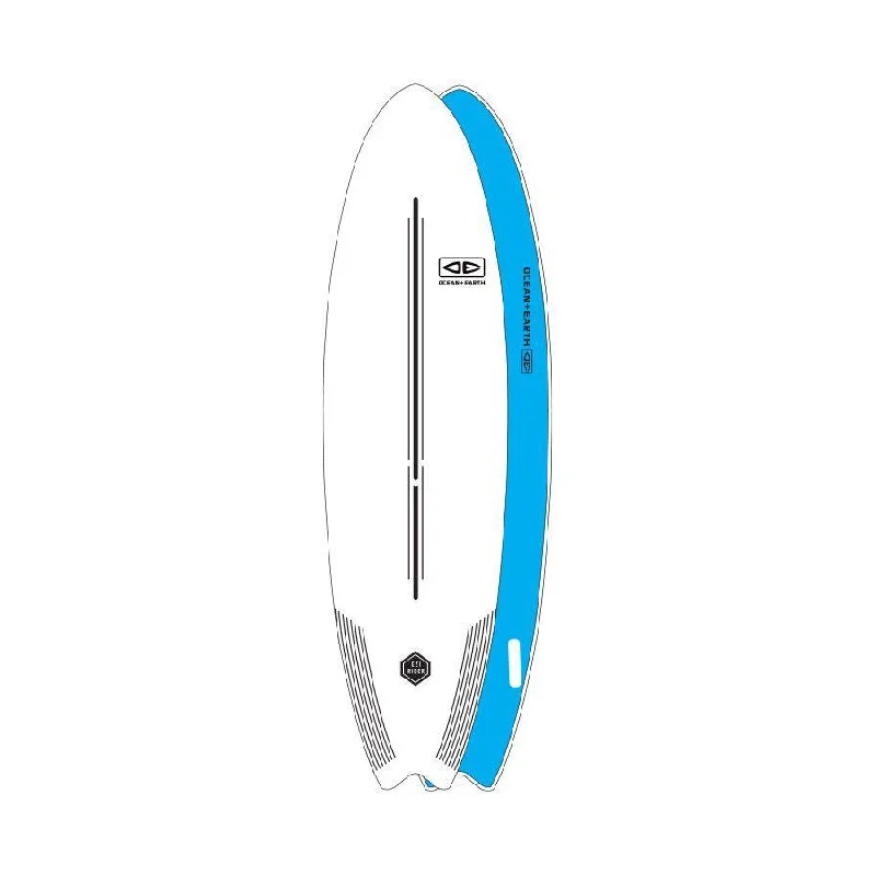 longboards for smooth rides-O&E EZI RIDER SOFTBOARD 6'0