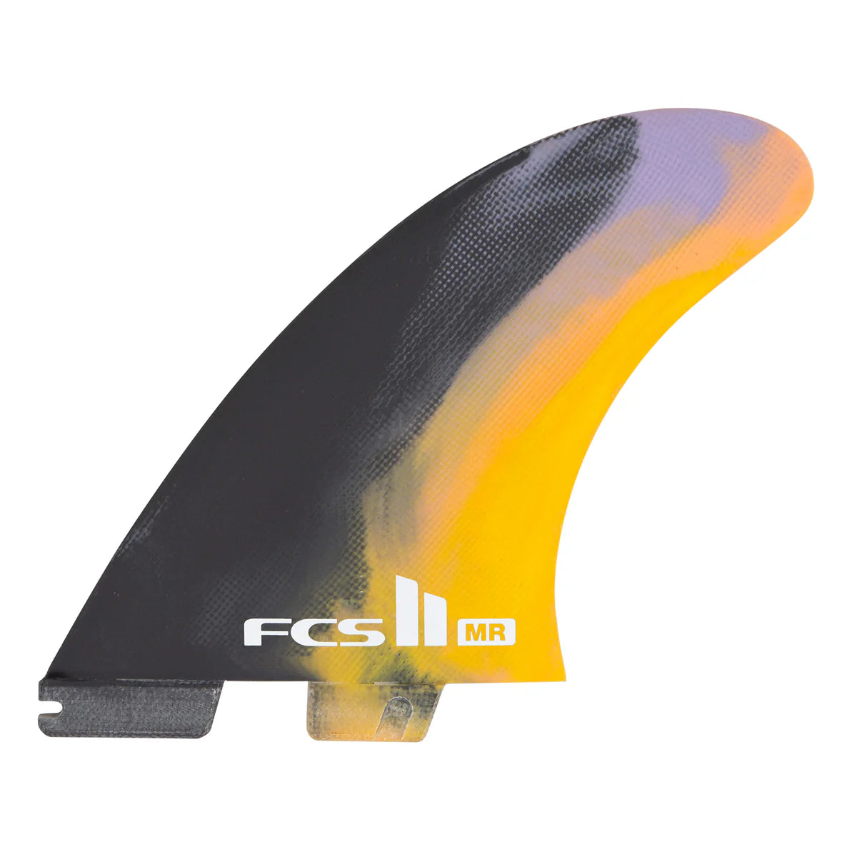 beginner-friendly surfboards-FCS II MR PC Twin+1 Blk/Orange