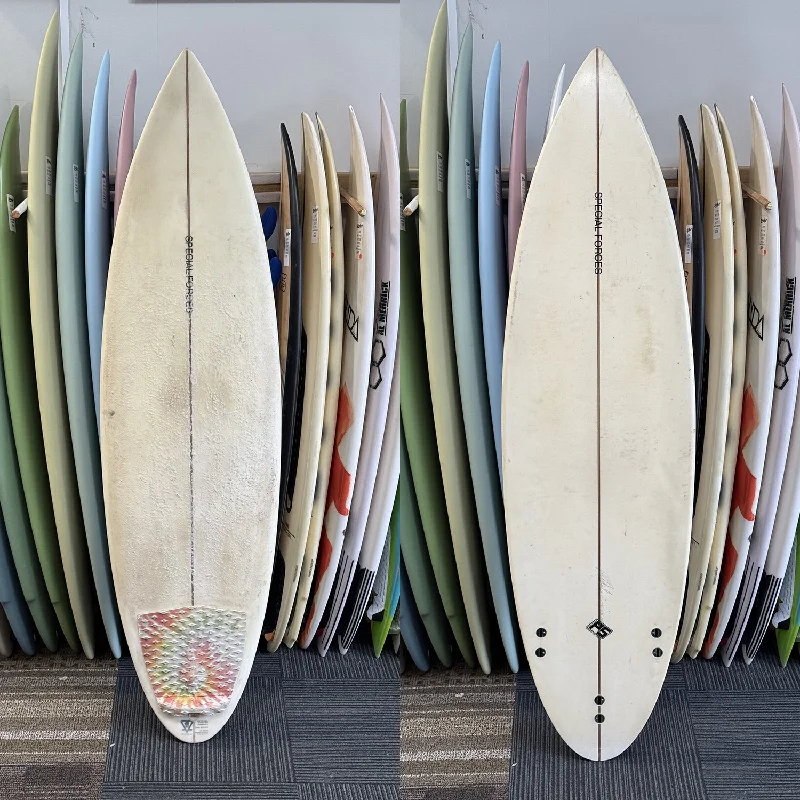 surfboards with minimal drag for speed-PAUL SHANKS SPECIAL FORCES 6'0" 31L EPOXY FCS