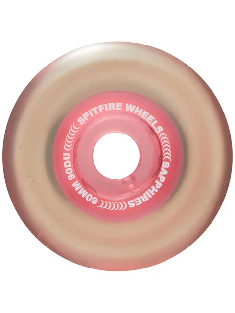 high-performance longboards-Spitfire Sapphire Conical Full 90D 60mm Pink