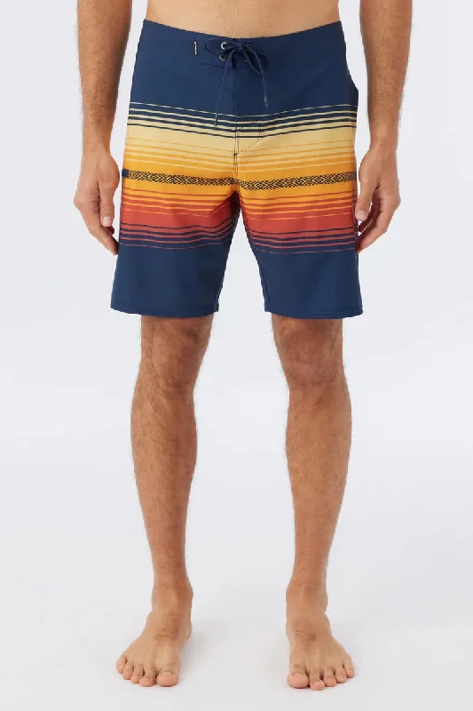 comfortable surf rash guards-Hyperfreak Heat Stripe Line 19" Boardshorts