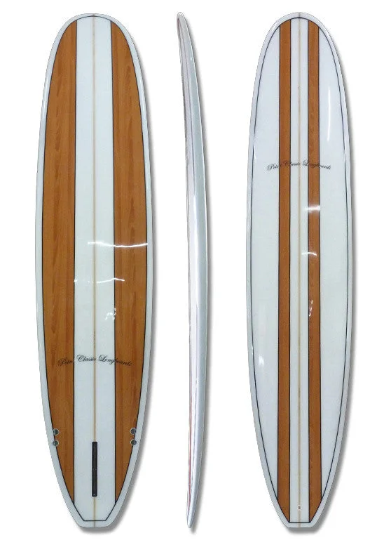 surfboards for fast drop-ins-9'2 Woody Longboard