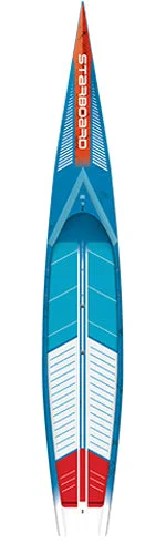 surfboards for improved wave-catching-2025 STARBOARD 14'0" X 25.5" SPRINT BLUE CARBON SUP BOARD WITH CARRYING CASE