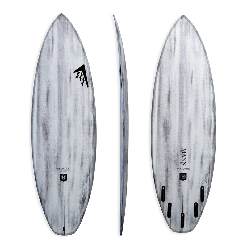 surfboards for carving down the line-6’6 DOMINATOR II VOLCANIC  21 1/4" X 2 7/8" X 44.4L FUTURES