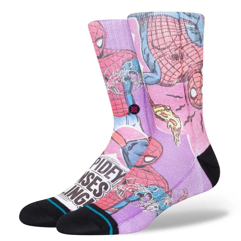 surfboards with responsive tail designs-Stance Spidey Senses Socks