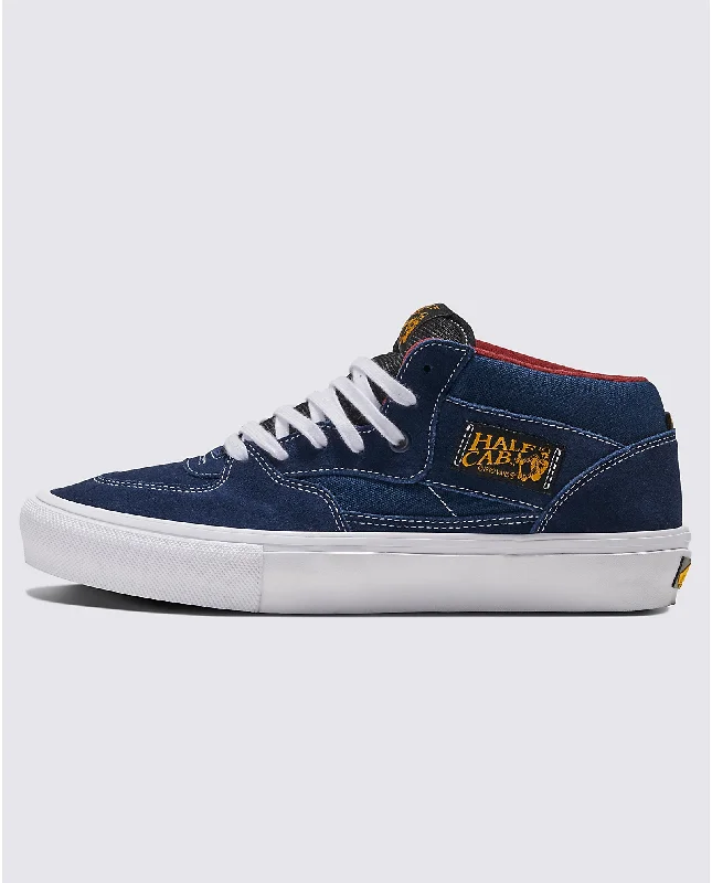 surfboards for easy paddling-Vans Half Cab Navy/Burgundy