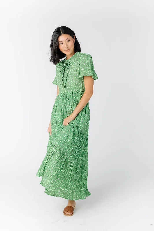 Finer Things Dress Green L