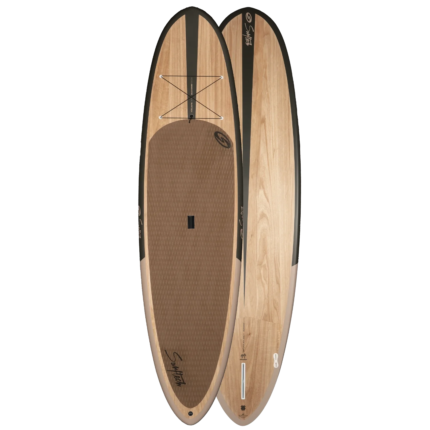 top-rated surfboards for travel-Surftech Generator Madera 10'6" x 32" 167 Litres SUP Board