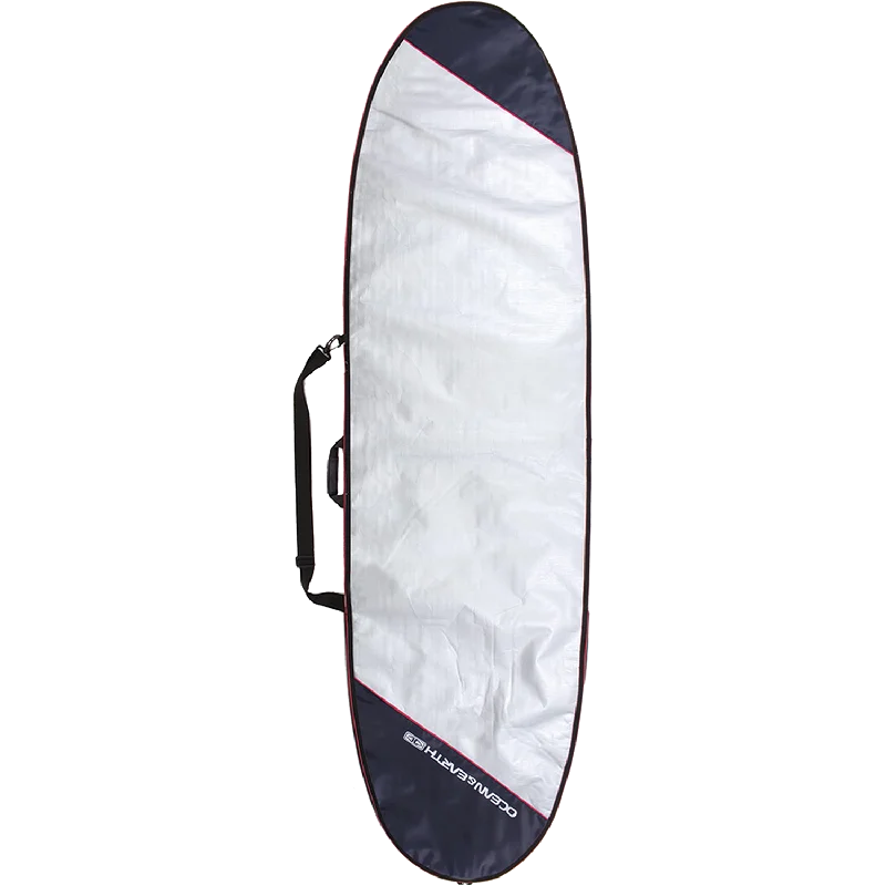 O&E Barry Basic Longboard Cover Silver