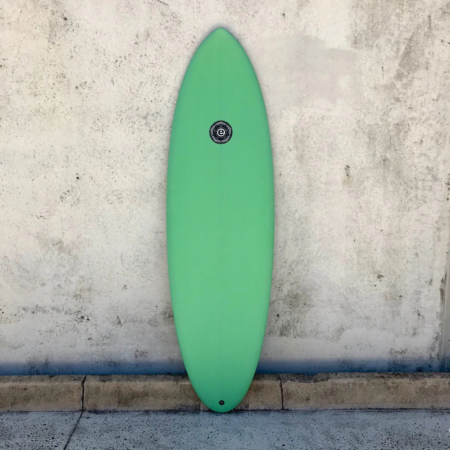 surfboards for better grip on waves-ELEMNT SCRAMBLED EGG 6'0" FUTURES MILITARY GREEN