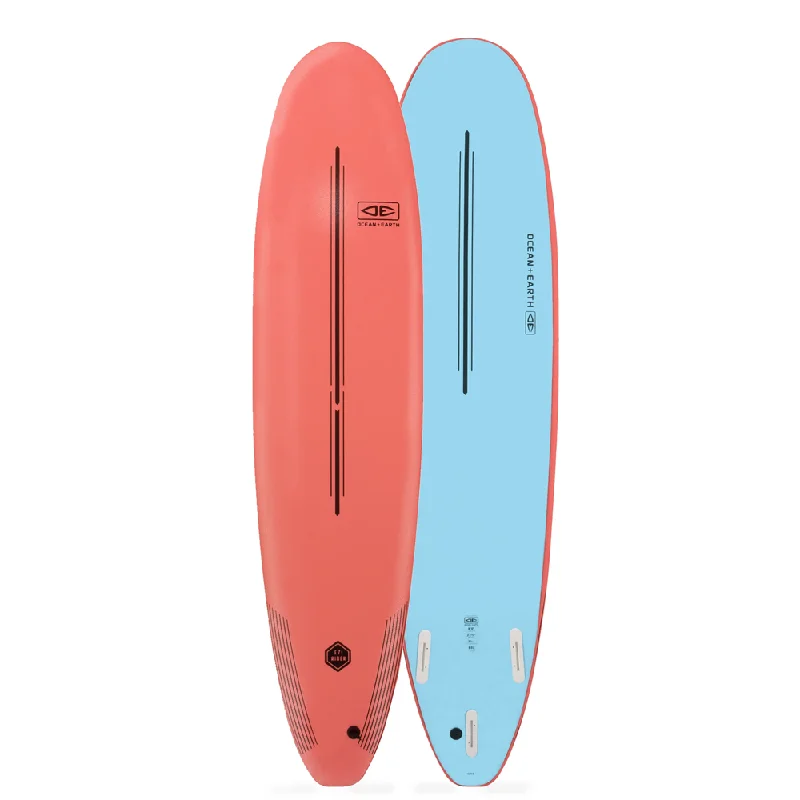 surfboards with minimal drag-O&E EZI RIDER SOFTBOARD 8'0 80L