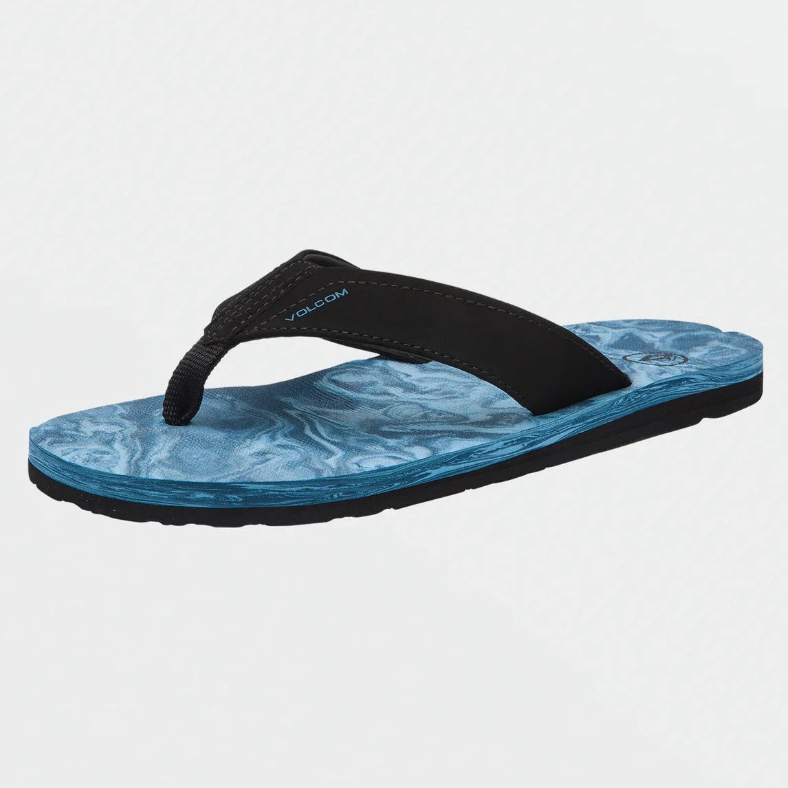 Volcom Men's Victor Sandal - Aged Indigo Swirl