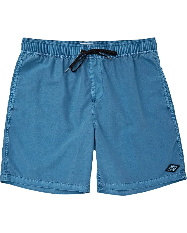 quick-drying surf clothing-Billabong All Day Layback Boardshorts - Harbor Blue