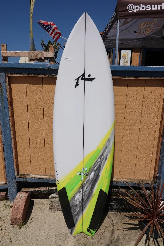 surfboards with minimal water resistance-Rusty Hatchet 5'10"