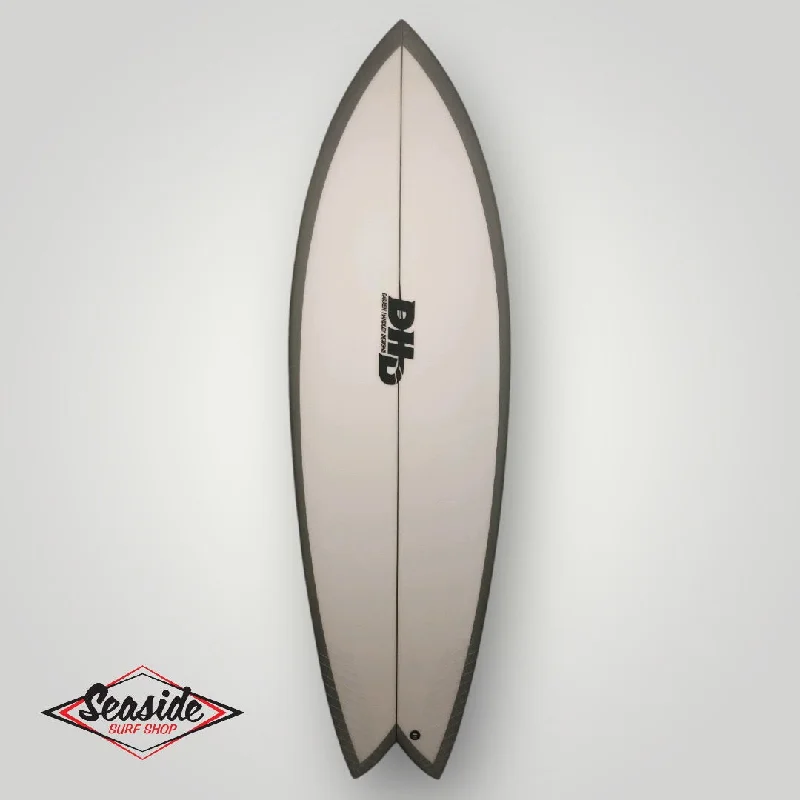 surfboards for heavy wave riders-DHD Surfboards - 5'11" Mini Twin Summer Series Fish Surfboard