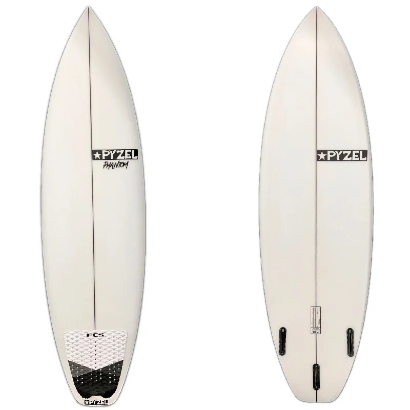 surfboards with soft-top construction-Pyzel 6'2" Phantom PU Clear Futures