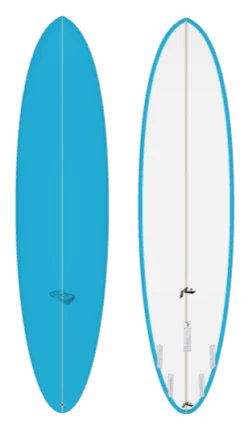 surfboard fins for professional riders-Lowrider 8'0" x 22.63 X 3.05 - 64.00L, Round Pin, 4x  Futures Fin Boxes, PU - ID:926166