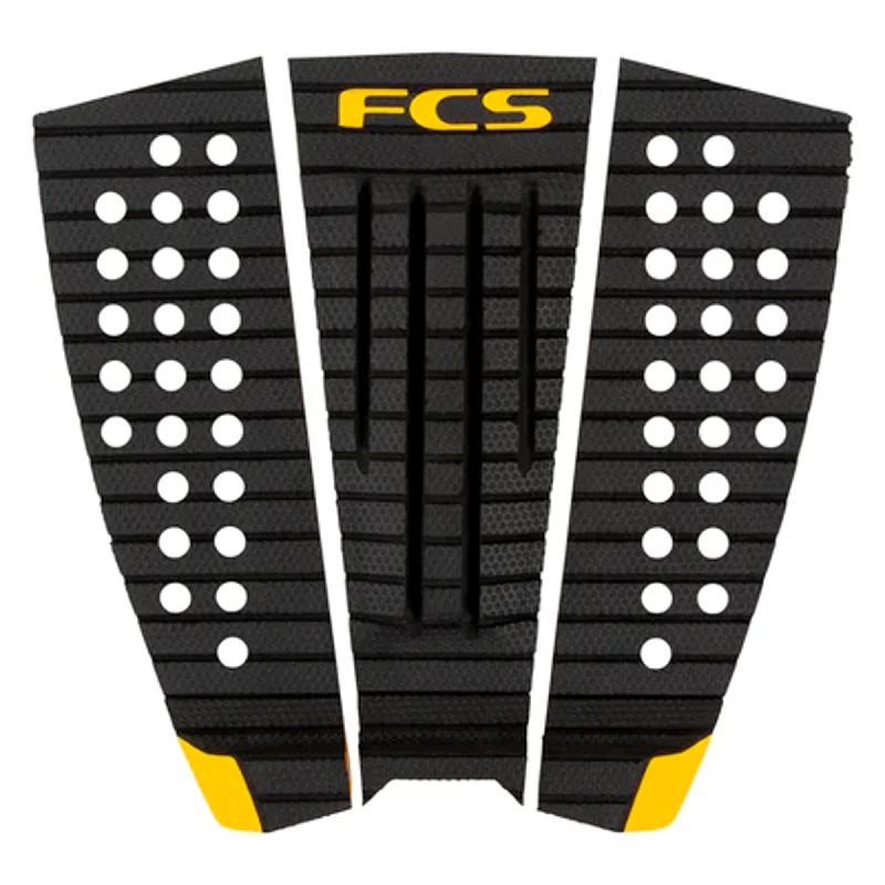 FCS Julian Wilson Tread-Lite Traction Pad - Black/Mango