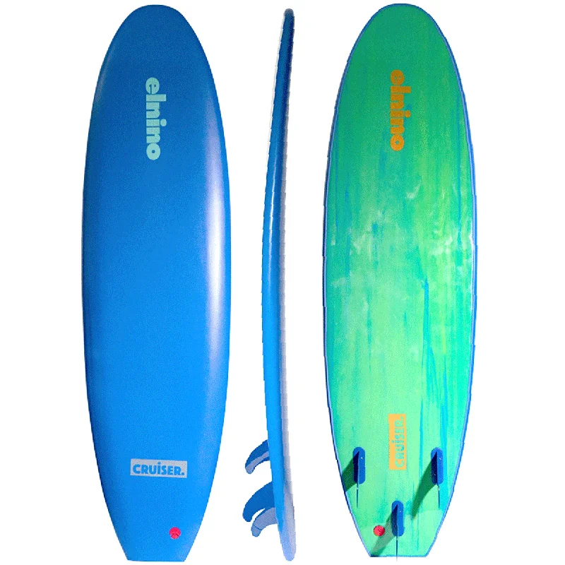 surfboards for carving down the line-ELNINO CRUISER 6'6 SOFTBOARD