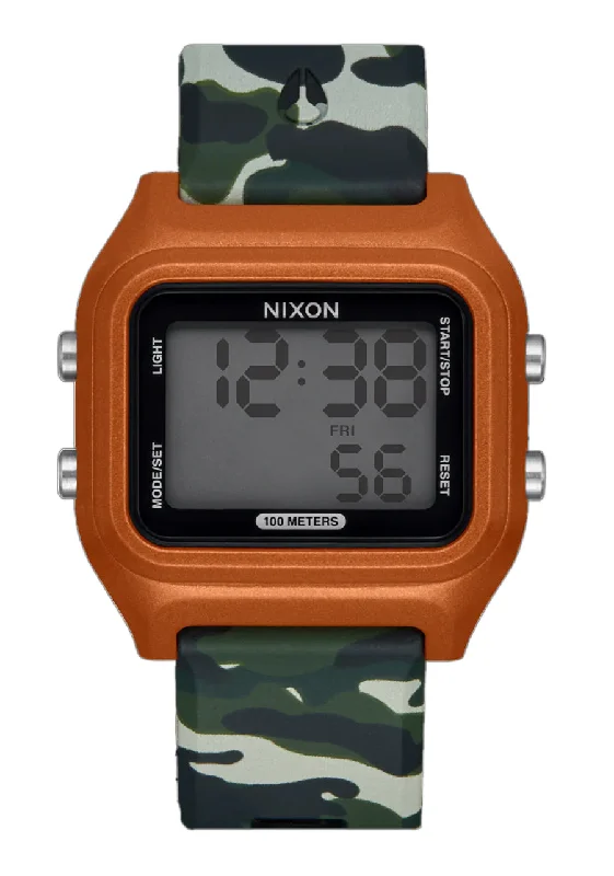 surfboards for small to medium waves-Nixon Ripper Rust/Camo Watch