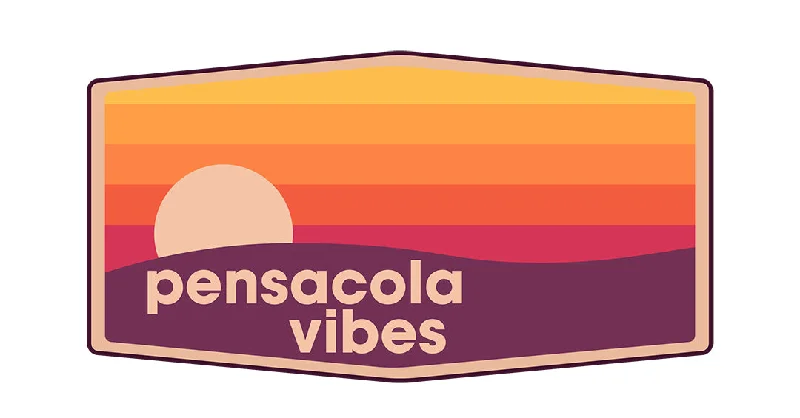 surfboards for increased performance-Pensacola Vibes Sunrise Sticker