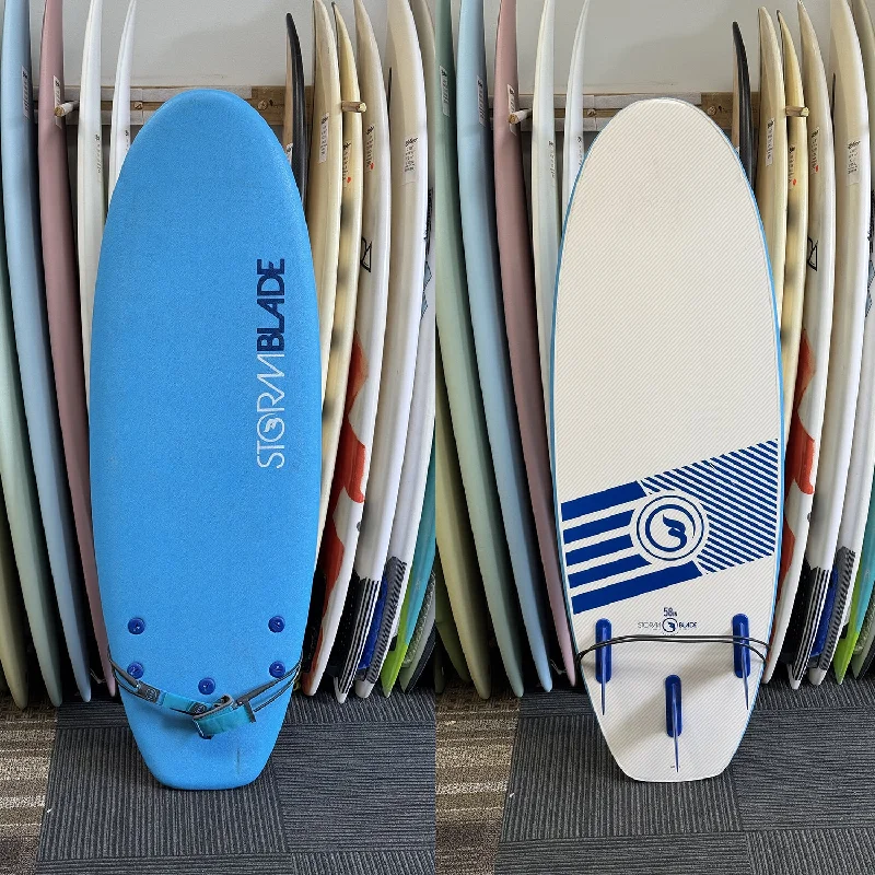 surfboards with high control in powerful waves-STORM BLADE 4'6" SOFT TOP FOAMBOARD