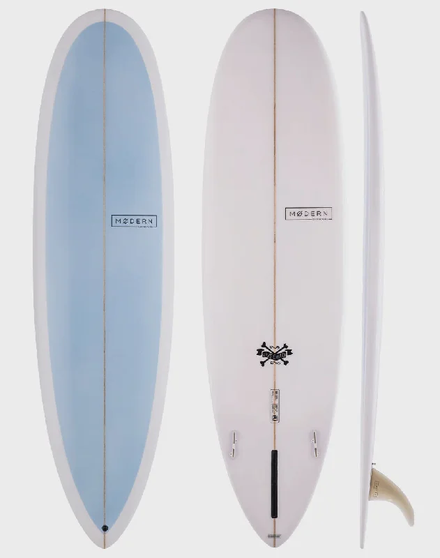 surfboards with superior wave catching efficiency-Modern Love Child Sky Blue-6'8"