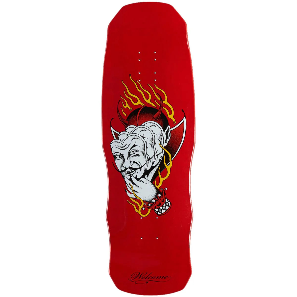 surfboards for better flow on waves-Welcome Diablo on Dark Lord 9.75