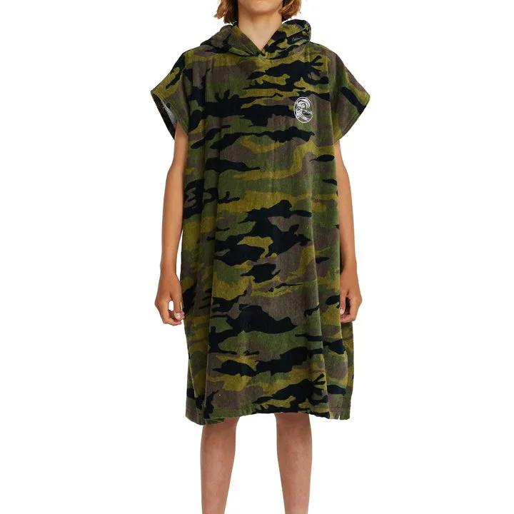 O'NEILL YOUTH MISSION CAMO PONCHO CHANGE TOWEL