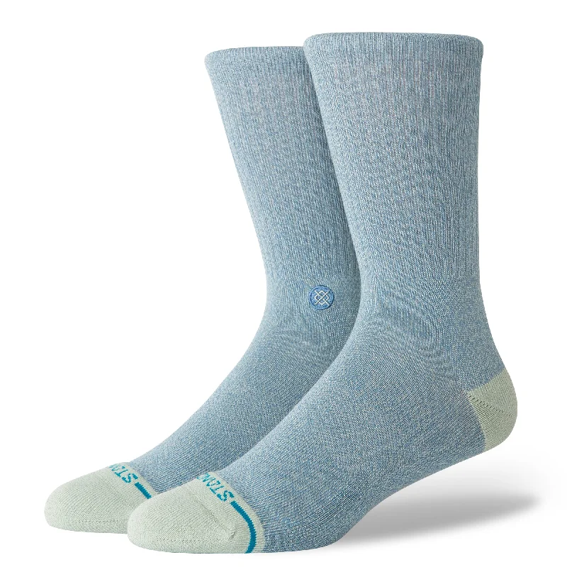 surfboards for competitive riders-Stance Seaborn Butter Blend Socks Blue