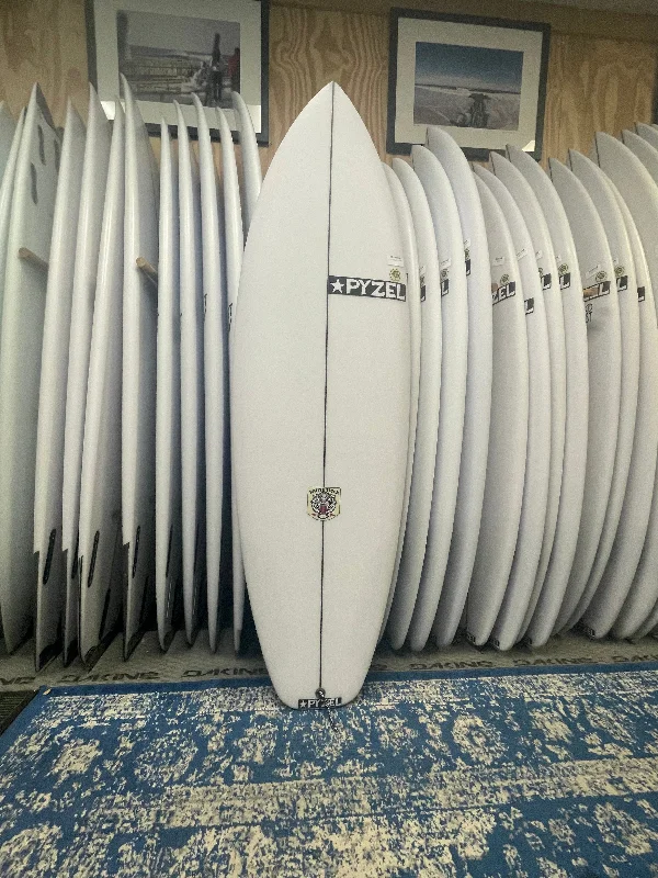 surfboards for ultimate power and control-Pyzel White Tiger FCSII-5'4"