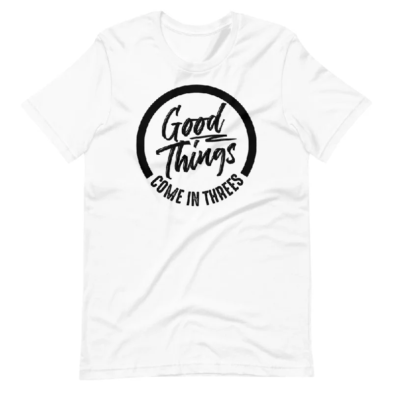 surf dresses for casual beach wear-SSBJJ Good Things Short-Sleeve T-Shirt (Made in USA)