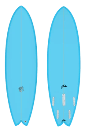 premium surfboard fins for durability-NSMF - Not So Moby Fish 6'4" x 20.75 X 2.66 - 40.00L, Swallow, 4x  Futures Fin Boxes, PU - ID:926169