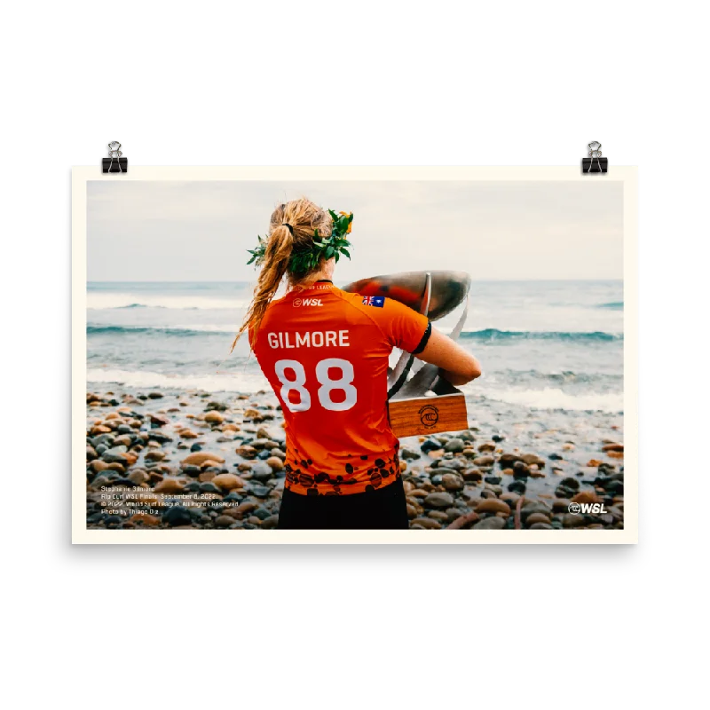 2023 Stephanie Gilmore Poster: Rip Curl WSL Finals, 2022