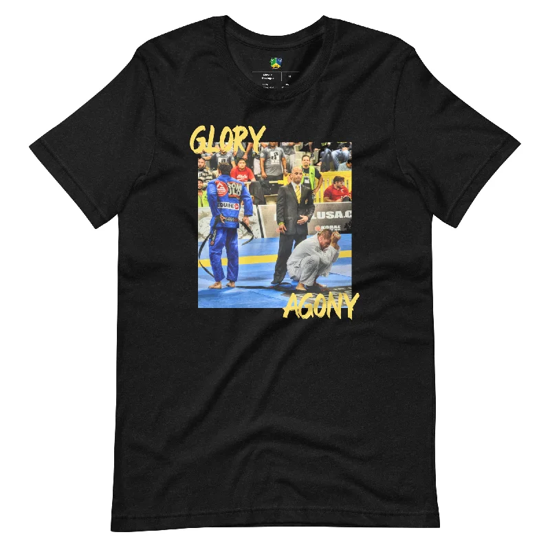 eco-friendly surf clothing-SSBJJ "Glory/Agony" Short-Sleeve T-Shirt (Made in USA)