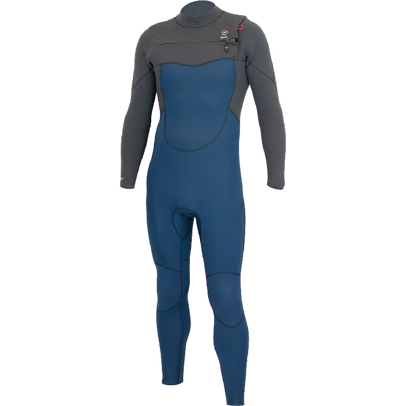 Alder Torch FX Mens 4/3mm Chest Zip Wetsuit - Blue