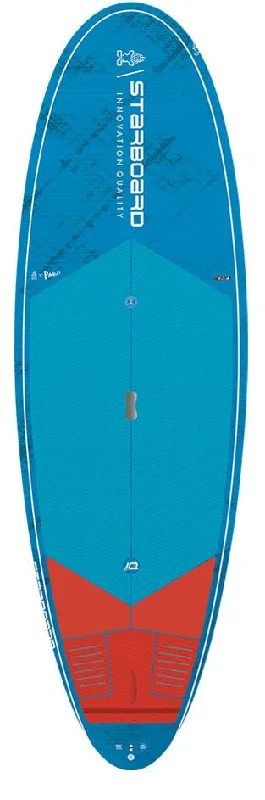 surfboards with high maneuverability-2024 STARBOARD SUP WHOPPER 9'4" x 33" BLUE CARBON BOARD